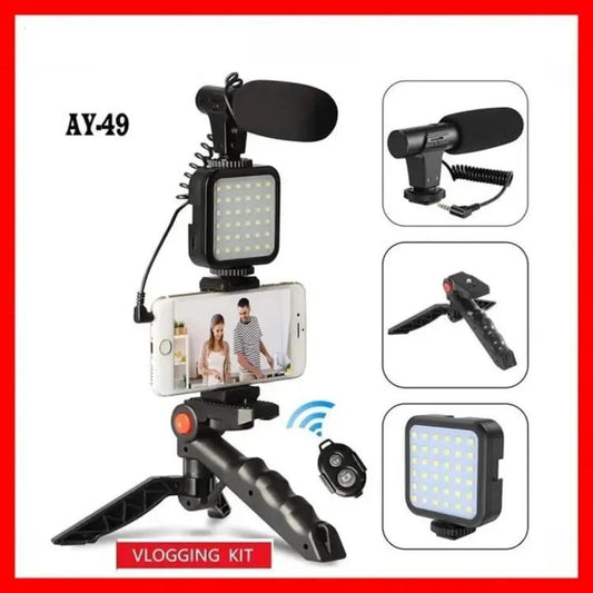 Video vlog making kit with remote Good quality