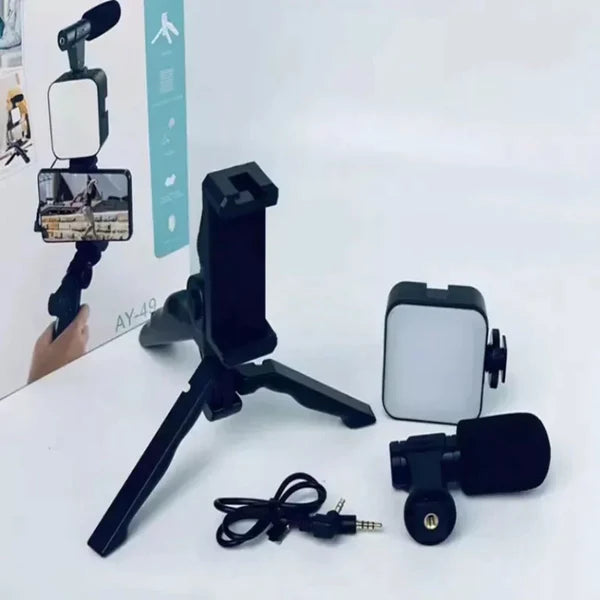 Video vlog making kit with remote Good quality