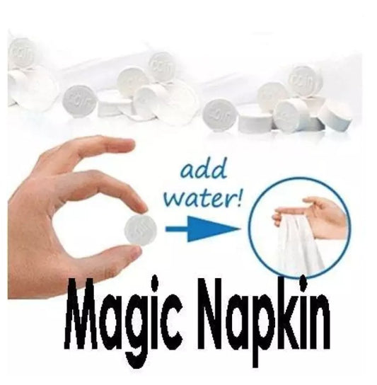 Pack of 10 pcs Magic Compressed Towel Tissue
