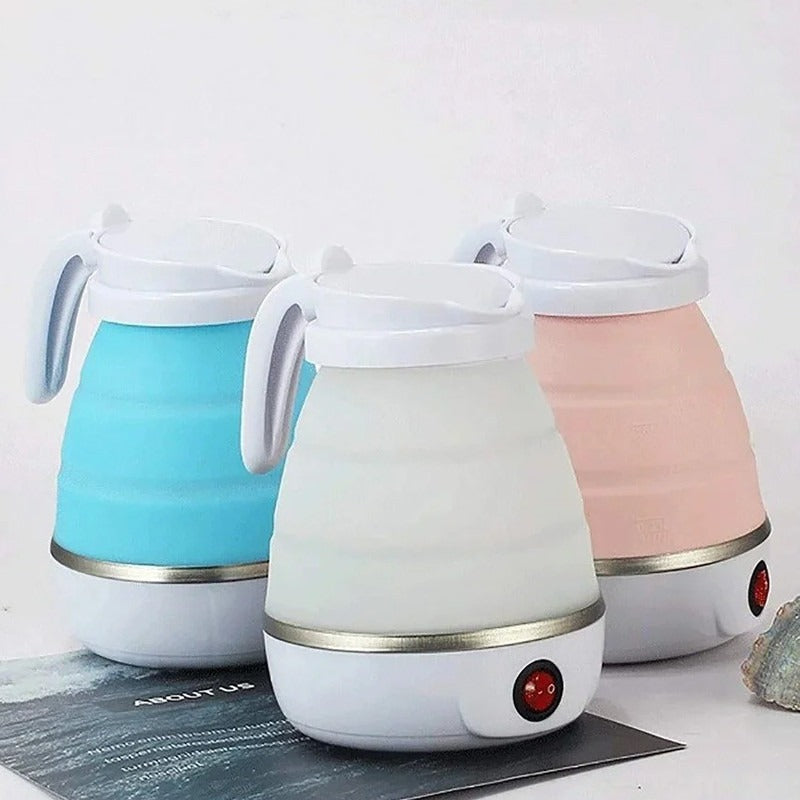 Portable & Foldable Electric Kettle Easy To Carry (Random Colour)