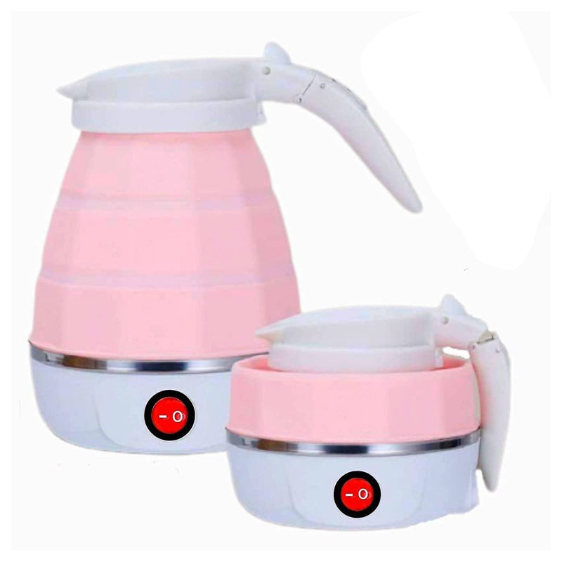 Portable & Foldable Electric Kettle Easy To Carry (Random Colour)