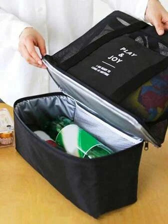 Hanging Travel Outdoor Picnic Cool Bag Organizer (random color)