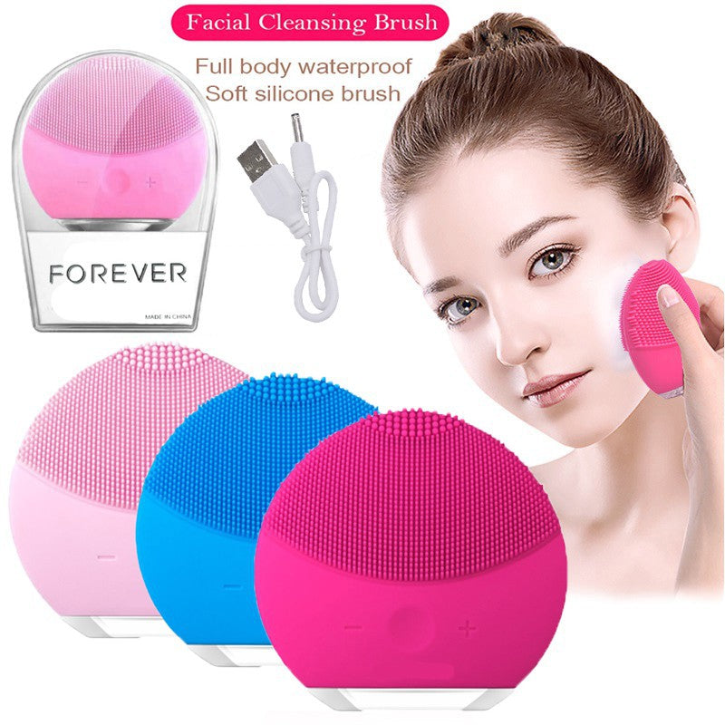 Forever Mini Facial Cleansing Brush For All Skin Types