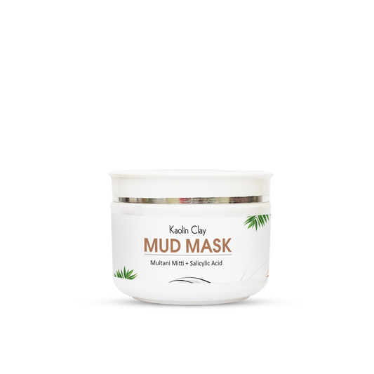 Kaolin Clay Mud Mask 50ml / Deep Cleansing: Removes impurities and excess oil from the skin.