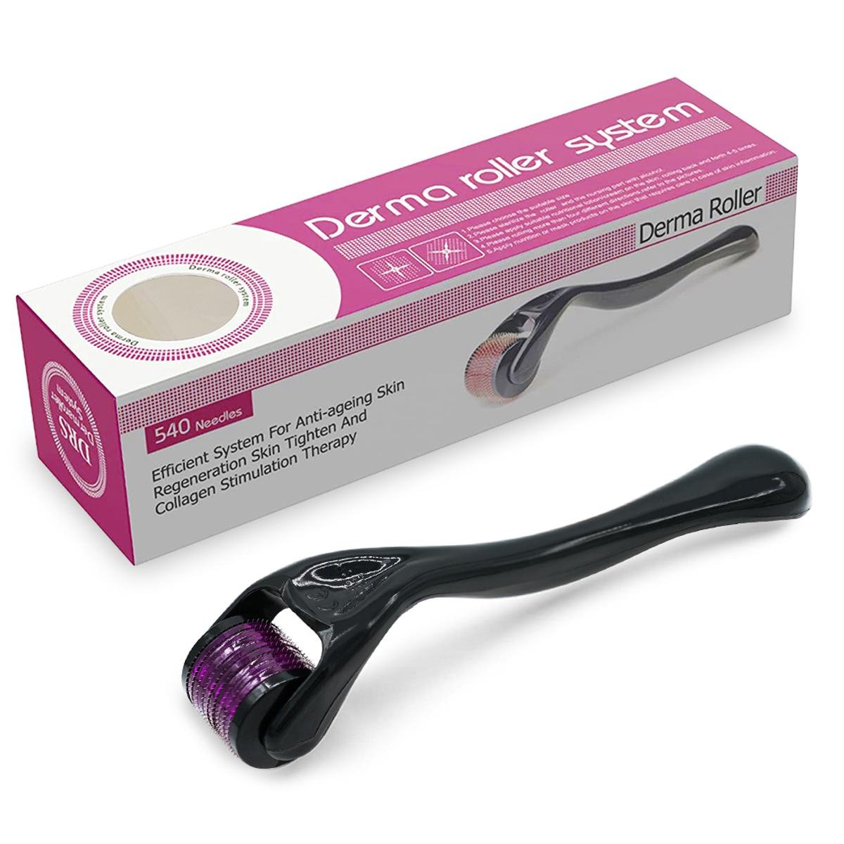 Derma Roller 0.5mm with 540 Micro Needle for Hair Growth and Facial Skin Therapy | Skin Care Beauty Tool for Anti… - Image 3