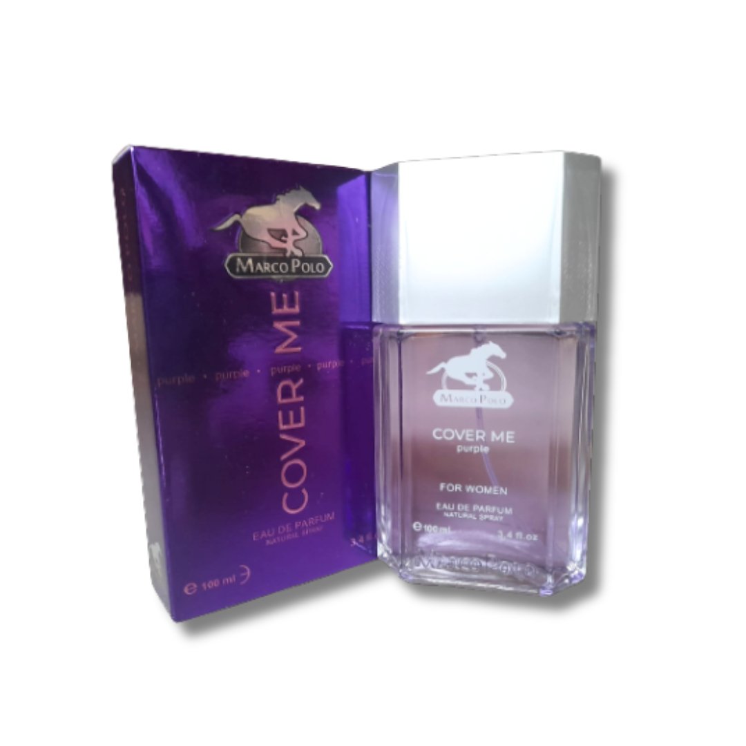 MARCO POLO Cover Me Purple Fragrance Perfume for women - Eau de Parfum Natural Spray, 100ml (3.4 fl.oz.) Specially…
