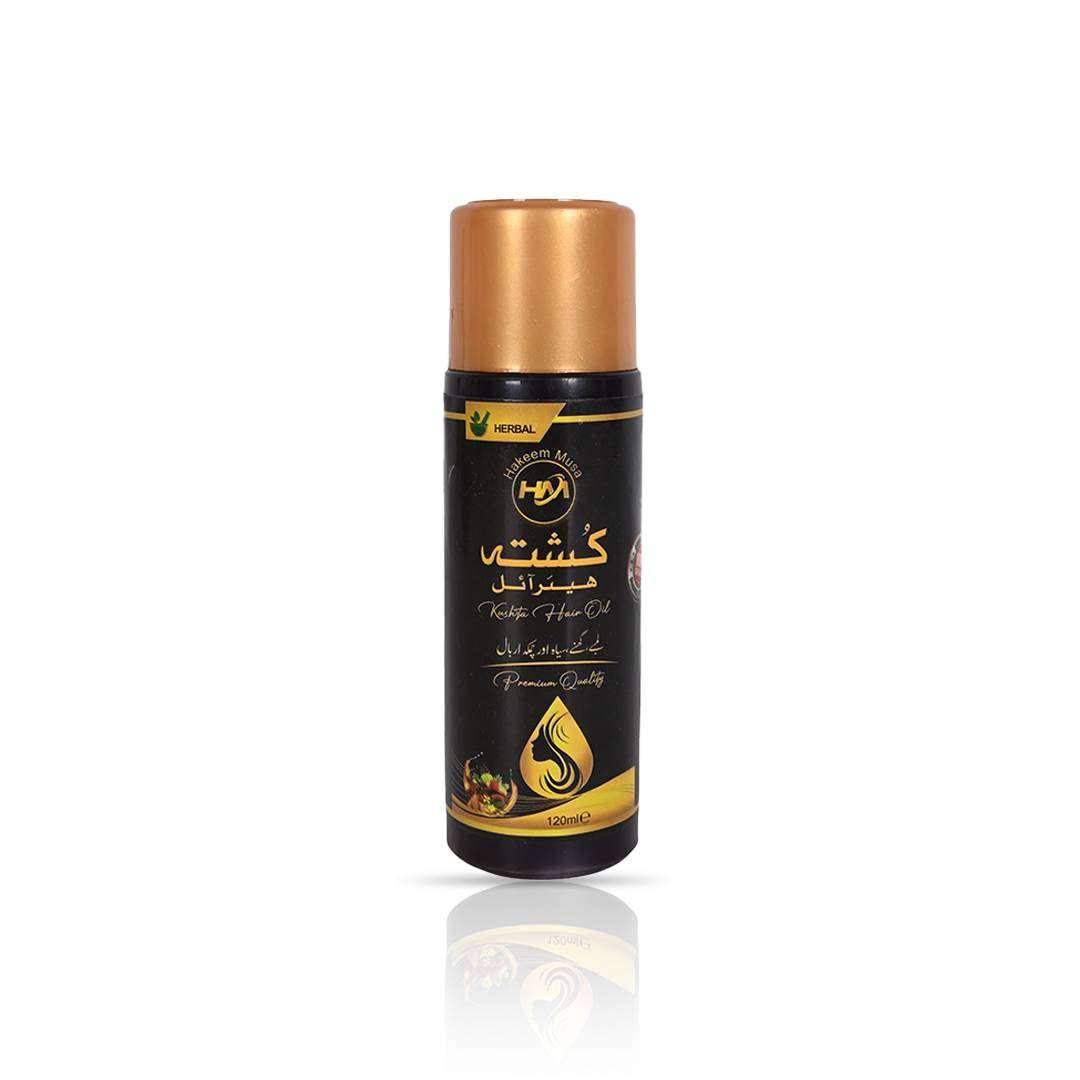 Kushta herbal hair oil for long and healthy hair 120ml - Image 3