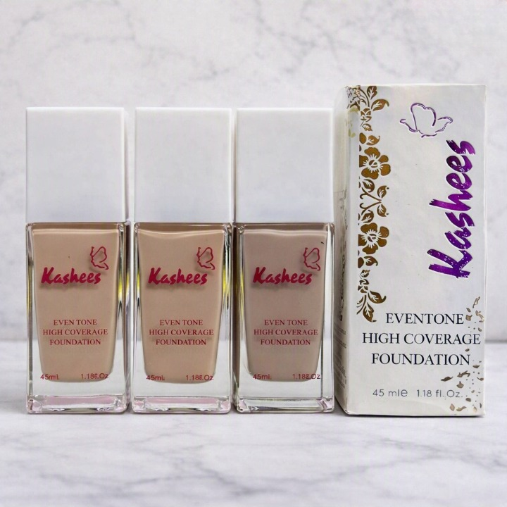 Kashees EvenTone High Coverage Liquid Foundation - Beauty Accessory Designed For Skin Coverage And Daily Makeup…