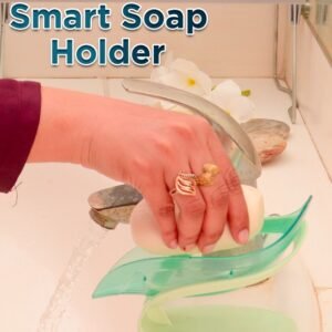 Smart Soap Holder For Bathroom | Wall Mounted Soap Bar, Kitchen, Bathroom - Random Color(1 Pc)