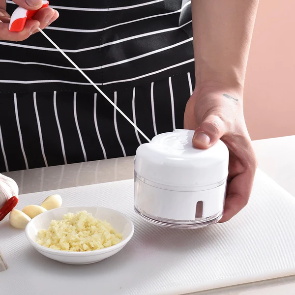 Multifunctional Grinding Food Chopper | Mini Manual Chopper(random color )
