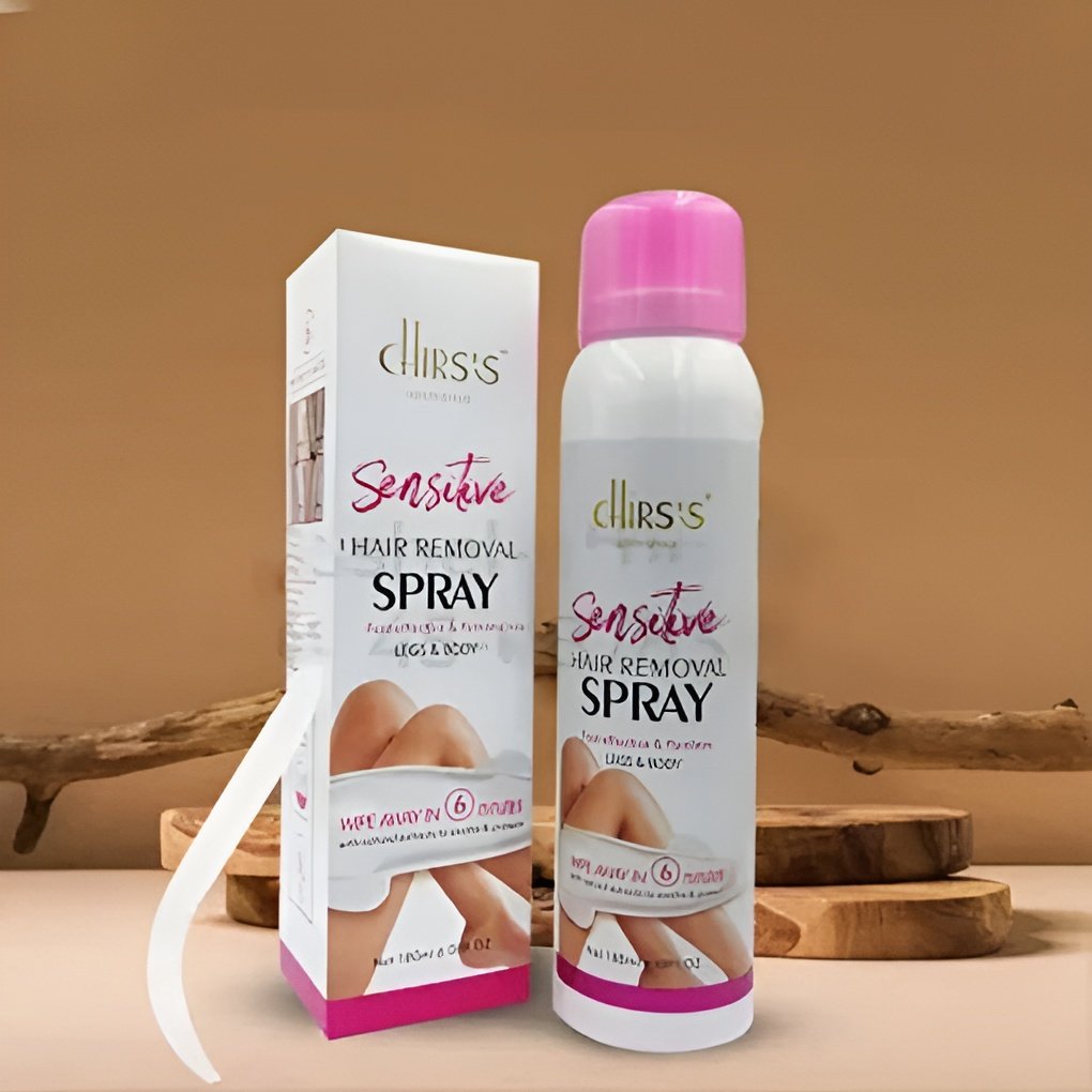 Chirs's Sensitive Hair Removal Spray | Fast Effective & Painless Chriss Hair remover For Legs & Body - Image 4