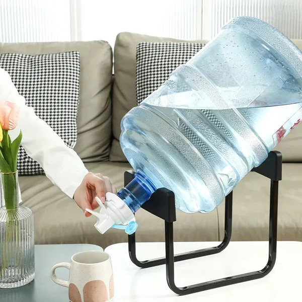 Portable Strong Water Dispenser Bottle Stand with Nozzle Tap (Random color) - Image 3
