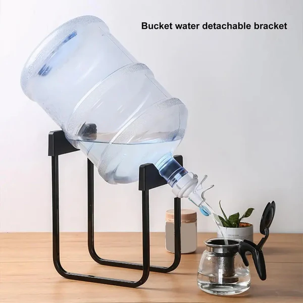 Portable Strong Water Dispenser Bottle Stand with Nozzle Tap (Random color) - Image 4