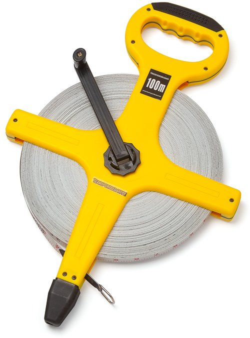 Fiber Measuring Tape 100 Meter, Heavy Duty for Professionals - Image 4