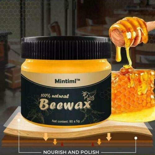 Wood Seasoning Beewax Polish - Complete Solution Furniture Care 1 Polishing Beeswax - Image 5