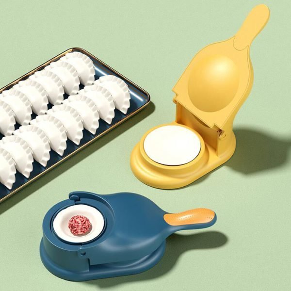2 In 1 Dumpling Maker | Samosa Maker Without Box (Random Color) | Best Quality Samosa Maker - Image 3