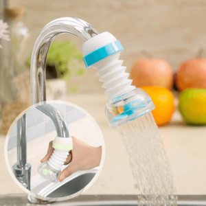 Kitchen Shower Splash Fan Faucet With Clip Water - saving Filter tap nozzle extended Each ( Random Color )