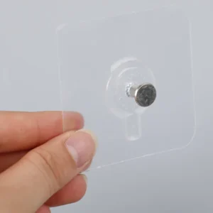 (1pcs) Adhesive Screw Sticker Hook Heavy Duty Stick on Door Nail Free Screw Non - Trace No Drilling Nail Self…