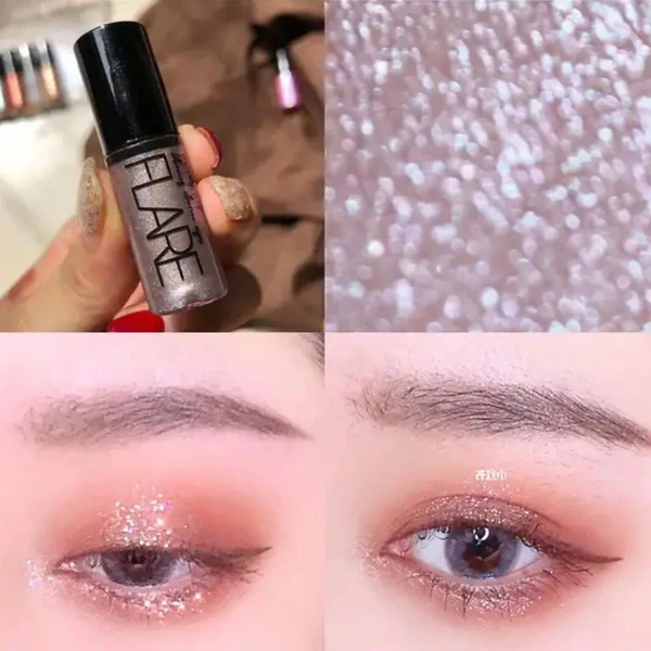 6 PCs set Liquid Glitter Eyeliner, Metallic Shimmer Glitter Eyeshadow, Long Lasting Waterproof Sparkling Eyeliner… - Image 3