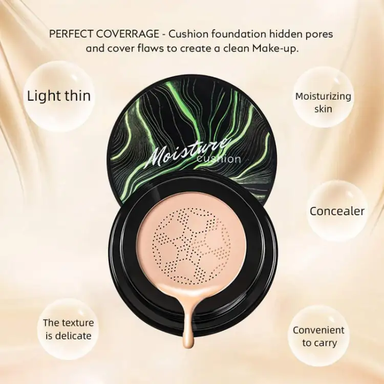 SUNISA Water Light Beauty Cushion CC Cream - Lightweight, Hydrating, and Flawless Coverage for a Radiant… - Image 4