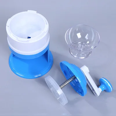 Handle DIY Ice Crusher Manual Multifunction Portable Ice slush Maker home Snow Cone Smoothie Ice Block Making… - Image 2