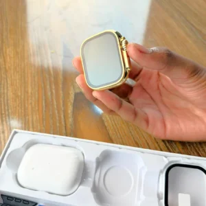 I20 Ultra Max Suit (10 - in - 1 Set) - Premium Smartwatch with 7 Interchangeable Straps & AirPods | Complete Combo…