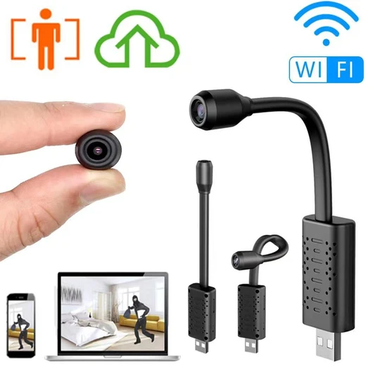 USB Goose Neck WiFi Camera V382 Pro App HD 1080P 2MP Wide Angle Flexible Camera - Image 3