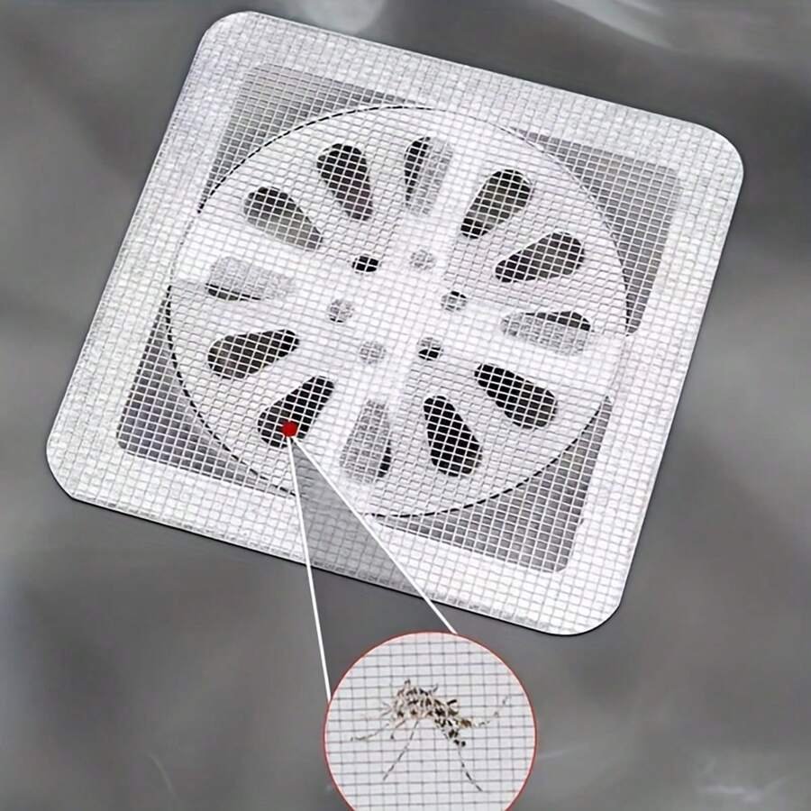 (pack Of 10) Multifunctional Net Sticker Drainer Net For Bathroom - Kitchen Etc | Window Screen Repair Patches For… - Image 3