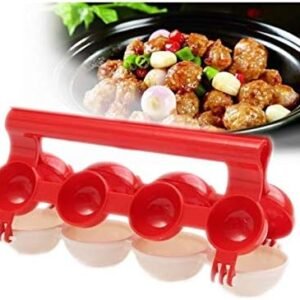 Meatball Maker Plastic Fish Ball Maker Meatball Scoop Meatball Spoon Homemade Stuffed Meatball Fish Ball Maker…