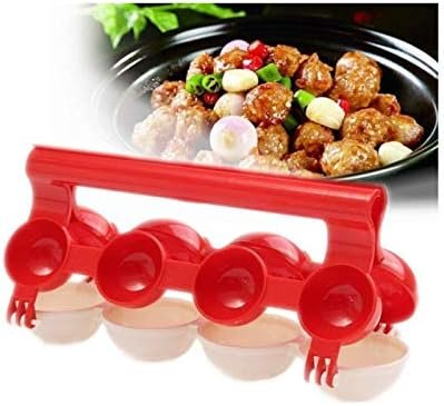 Meatball Maker Plastic Fish Ball Maker Meatball Scoop Meatball Spoon Homemade Stuffed Meatball Fish Ball Maker…