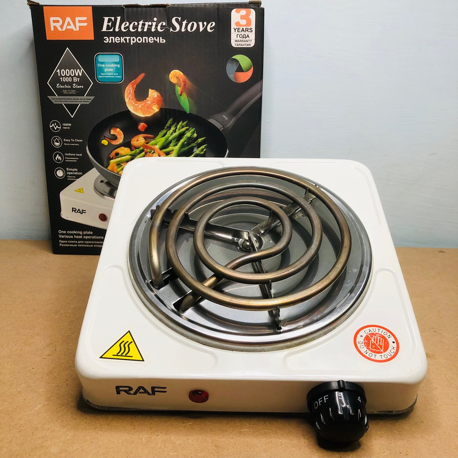 Electric Stove for cooking, Hot Plate heat up in just 2 mins, Easy to clean, (random color ) - Image 5
