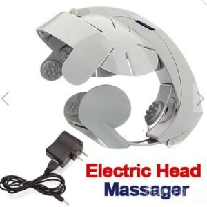 Electromagnet Electric Head Massager Digital Treatment Vibration Head Helmet Health Spa Brain pstress Pain Relief…
