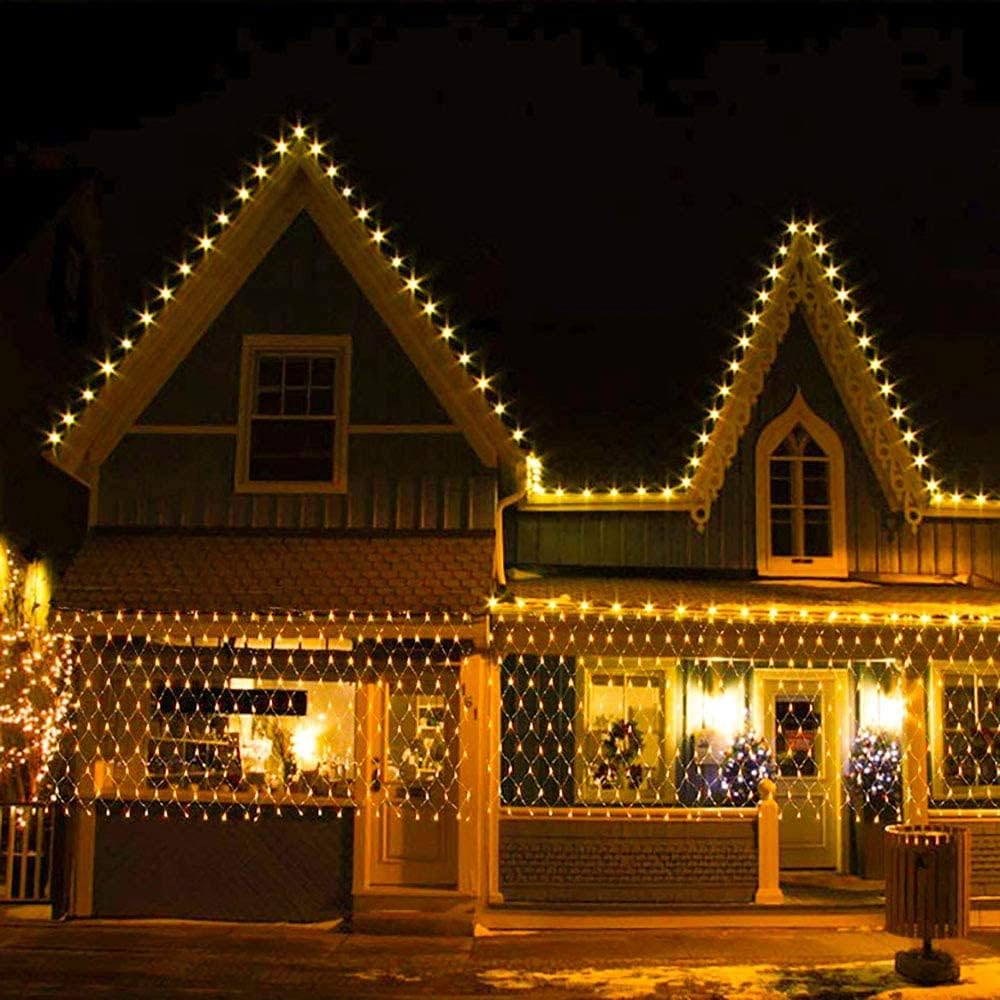 1 PC Wedding LED Net Mesh String Lights - Fairy String Lights With 88 Lights for Wedding Party Décor Outdoor &… - Image 5