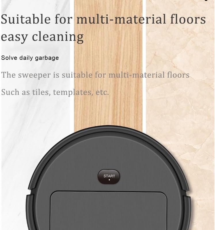 Portable Mini Wireless Smart Sweeping Robot Mopping 3 In1 Rechargeable Cleaning Machine Vacuum Cleaner For Home… - Image 5
