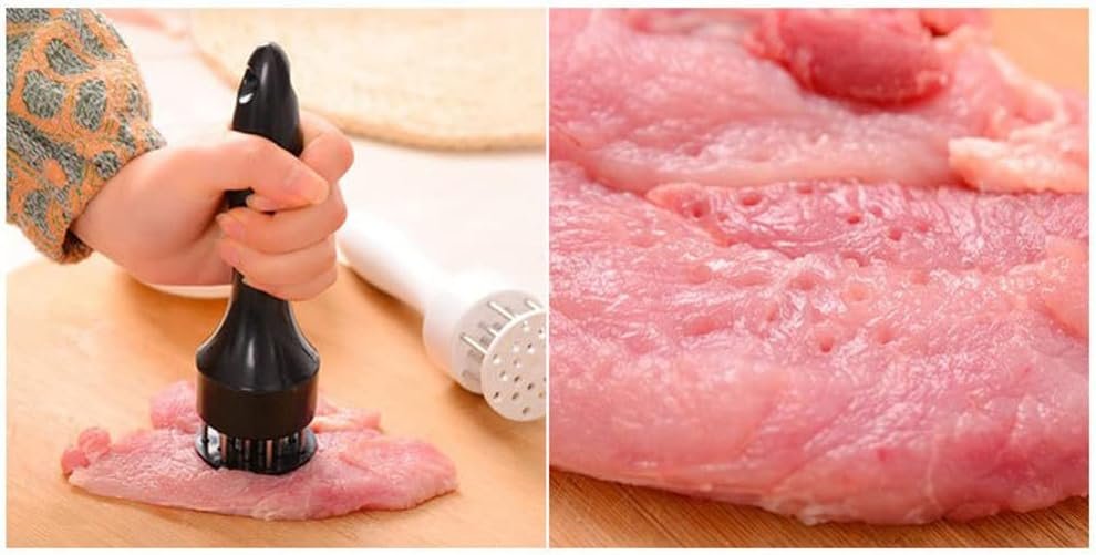 Meat Tenderizer Loose Meat Stainless Steel Needle Eco - Friendly (random color) - Image 5