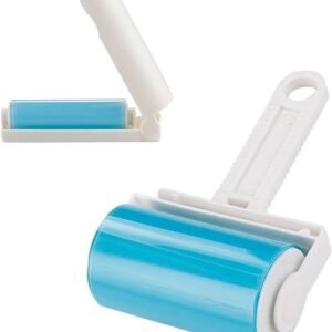Roller Dog Cat Hair Remover - Reusable Sticky Washable Pet Hair Roller Dust Picker Cleaner Brush