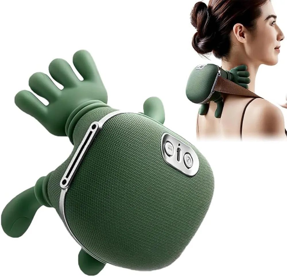 Smart Finger Pressure Neck Massager Electric With Finger Pressure Simulation For Relaxation And Relief