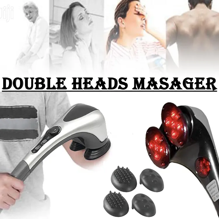 Double Head Full Body Massager Machine Variable Speed Far Infrared | Electric Facial Deep Tissue Fitness Massage… - Image 5