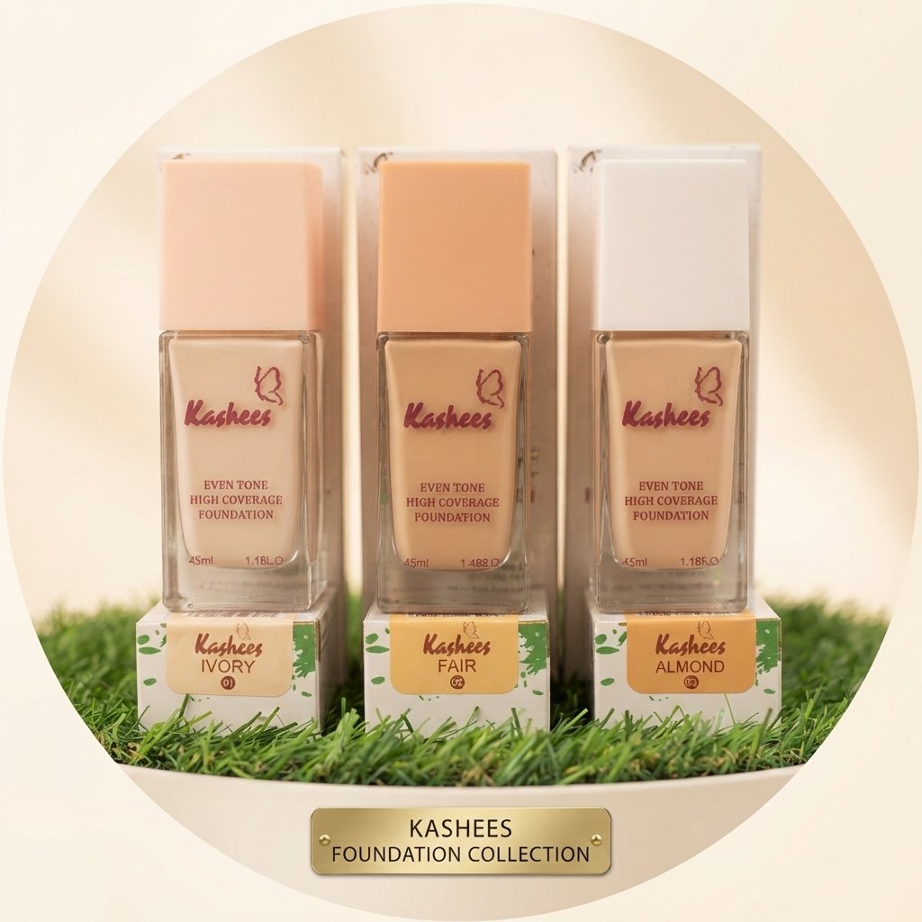 Kashees EvenTone High Coverage Liquid Foundation - Beauty Accessory Designed For Skin Coverage And Daily Makeup… - Image 2