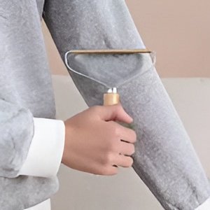 Portable Manual Hair Remover Coat Roller Hair Remover Double - sided Shaving Knife Pet Hair Cleaning Brush Sofa… - Image 5