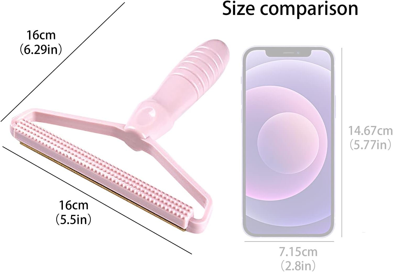 Portable Lint Remover Clothes Fuzz Shaver (Random Color) - Image 2