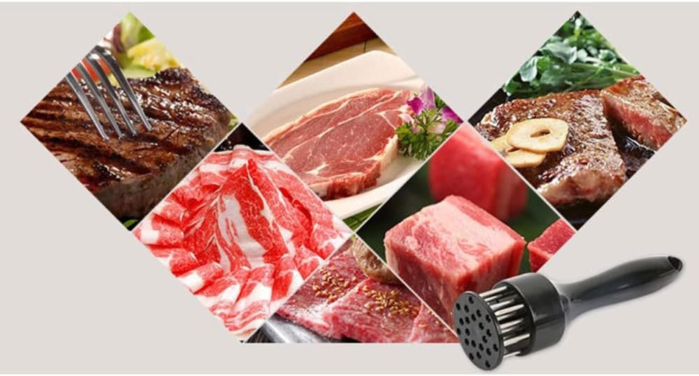 Meat Tenderizer Loose Meat Stainless Steel Needle Eco - Friendly (random color) - Image 4