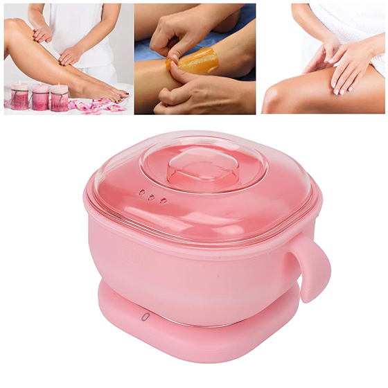Portable Silicone Wax Warmer | Foldable Wax Heater - Electric (Random color) - Image 4