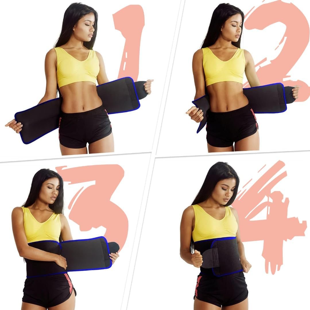 Smart Care SN - 2000 Waist Support Belt - Skin - Friendly Compression Belt, Long Free Size ( Random Color ) - Image 5