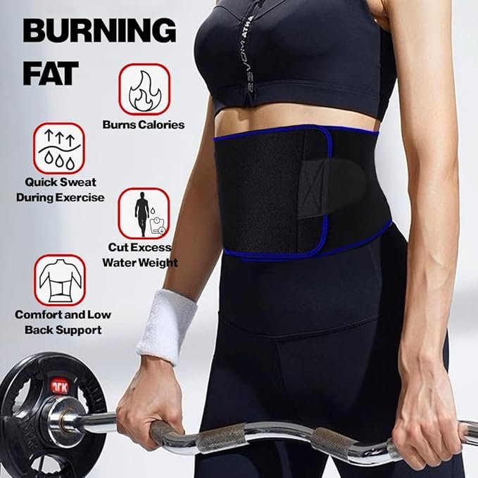 Smart Care SN - 2000 Waist Support Belt - Skin - Friendly Compression Belt, Long Free Size ( Random Color ) - Image 3