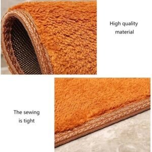 Soft Super Absorbent Bathroom/ door Mat Non - slip 40x60cm (random color)