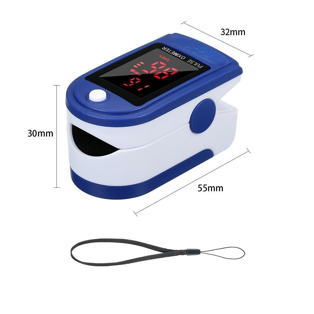 Fingertip Pulse Oximeter Blood Oxygen Saturation Detector Pulse Rate Monitor Portable Oximeter with Fingertip Puls… - Image 4