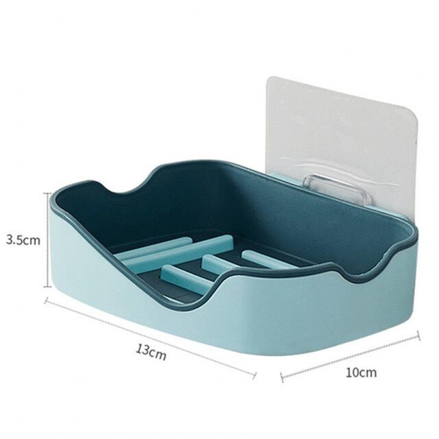 Wall Mounted Soap Dish Holder For Bathroom | Wall Mounted Soap Bar, Holder Rack For Shower Wall, Kitchen, Bathroom… - Image 2