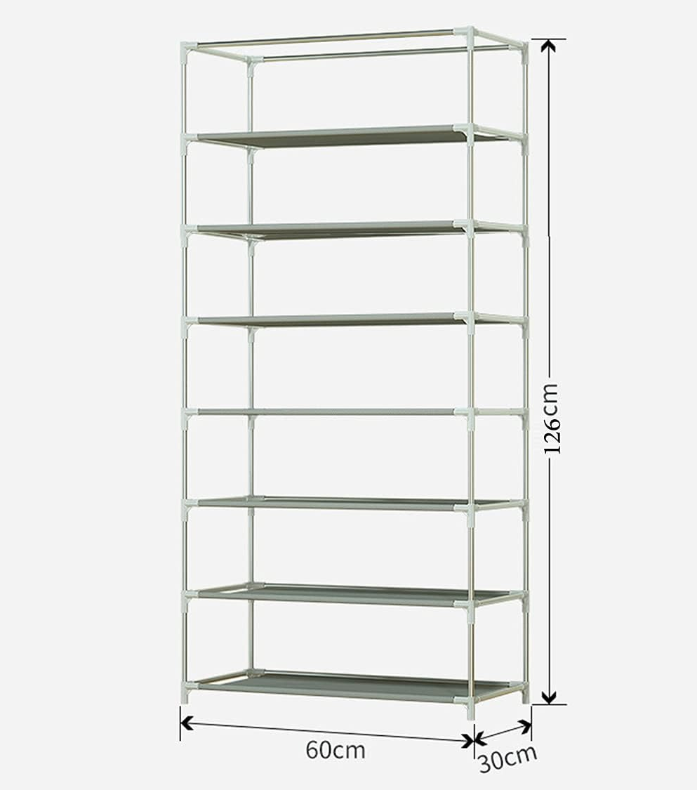 7 Layer Portable Dustproof Shoe Rack Non - woven Shoe Rack Storage Bag Closet Household Shoe Storage Rack Storage… - Image 2