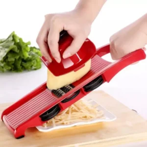 10 in 1 Mandoline Multi - functional Vegetable CUTTER | Manual Potato Peeler, Carrot, Cheese, Grater Dicer